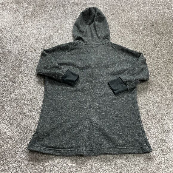 Columbia Hoodie Sweatshirt Womens XS Gray Button Up 3/4 Sleeves Outdoor Casual - Picture 2 of 12